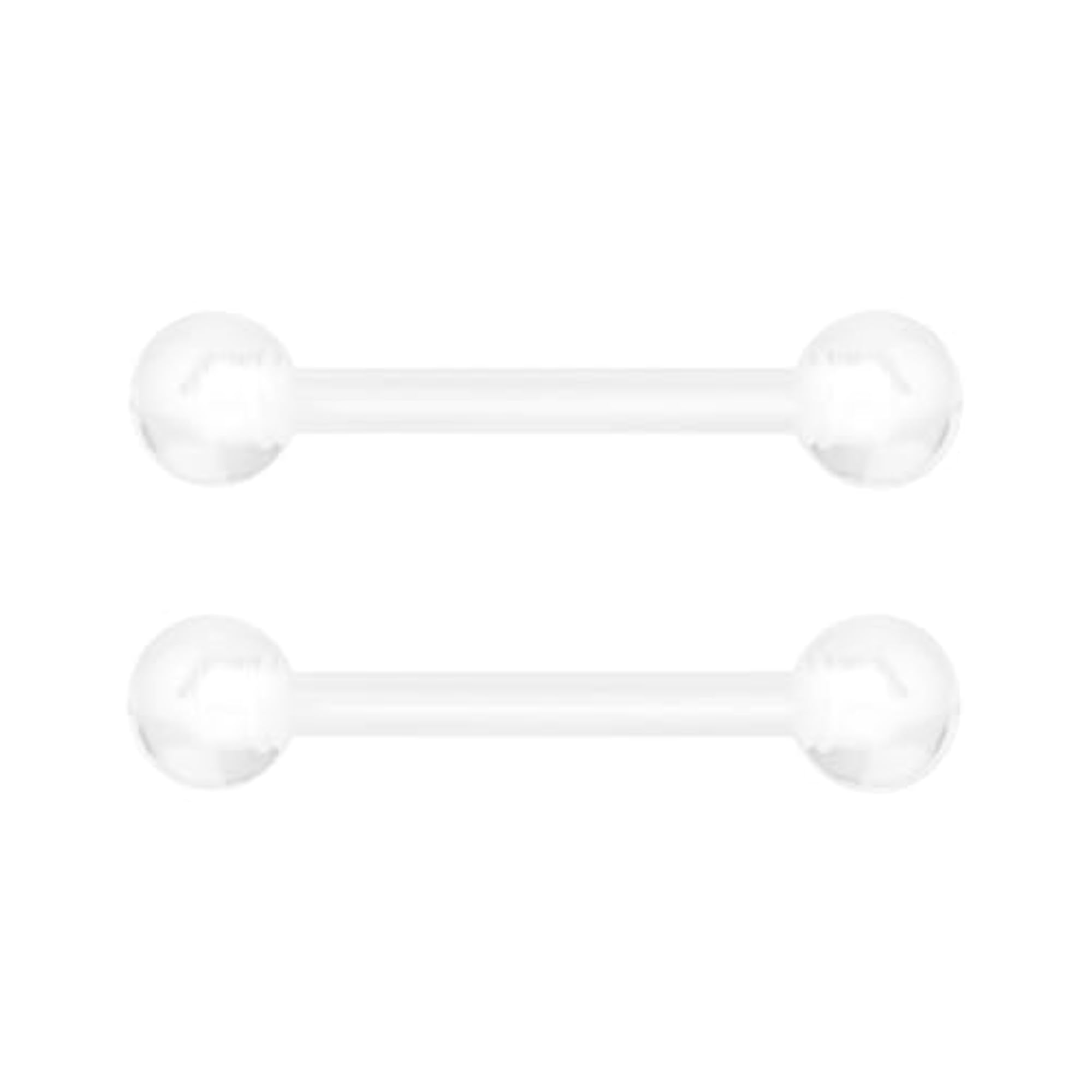 Women's 14G 12mm PTFE Flexible Piercing Retainer