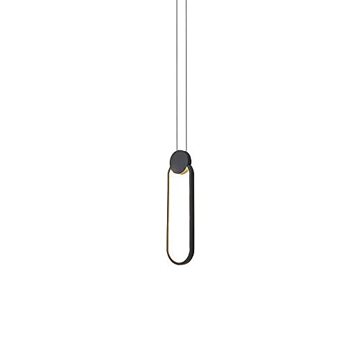 Lámpara de techo LED para mesita de noche en dormitorios modernos con diseño geométrico