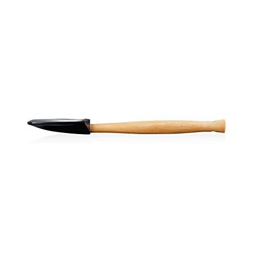 Le Creuset Großer Kochlöffel Craft aus Silikon, Schwarz glänzend, 42104281400000 – Ansicht 4