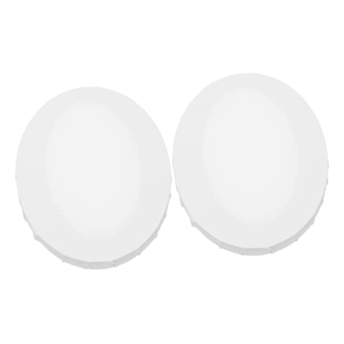 Tablero de pintura ovalado blanco de algodón para pintura DIY y manualidades decorativas 8