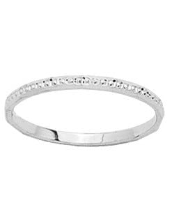 Alliance Fantaisie Or Blanc 18 carats Tina 1,5 mm : le cadeau d'anniversaire idéal en 63