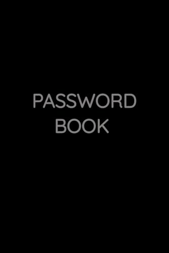 Password Book: Personal internet logbook with alphabetical Tabs, organizer for website, usernames, logins and notes