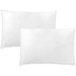 HOME MERCURY- Relleno de Cojines Pack2/4/6, Fibra Hueca Siliconada de Alta Recuperación, Antialérgico, Mullido, Indeformable, Mullido, Suave Adaptable a Todas Las Fundas. (50x70cm, Pack 2)