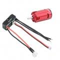 Silnik RC ESC Combo, Silnik Bezszczotkowy 1410 + 18A ESC Części Zasilania Pojazdu Akcesoria do Modeli Samochodów Produkty Zewnętrzne Zabawki Modele (Czerwony 3500KV)