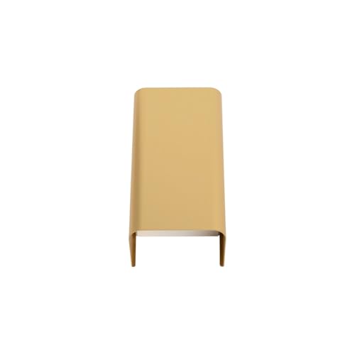 Aplique GU10 interior oro con iluminación indirecta bidireccional up down para pared 4