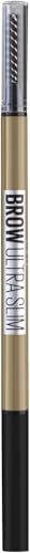 Maybelline Brow Ultra Slim Eyebrow Pencil: Natural-Looking Defined Brows, Ultra-Fine Tip & Built-in Spoolie Brush, Smooth-Glide & Break-Resistant Formula, 01 Blonde