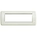 Vimar Serie Idea – Placca Rondo 6 Modulo Metallo Avorio - 3