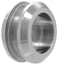 CRL Brushed Stainless 2-1/4" Diameter Thru-Glass Pull