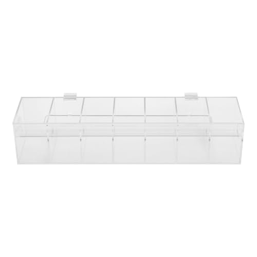 Dispensador de etiquetas Artibetter acrílico de pared para organizar pegatinas de fecha