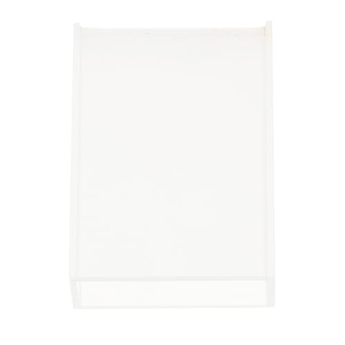 Veemoon Cubeta de Vidrio de Laboratorio de 50 Mm para Espectrofotometría, Cubeta Óptica de Lectura Precisa, Transparente, Compatible Fotómetros, Uso en Análisis Químico y Farmacéutico