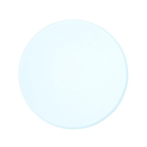 AmScope GP-95 3-3/4 Inch (95mm) Frosted Round Glass Plate for Stereo