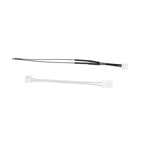 3D Printer Ceramic Heater Cartridge and NTC 100K Thermistor 24V 80W Kit for Elegoo Neptune 4 Plus/4 Max, 300℃ High Tempe