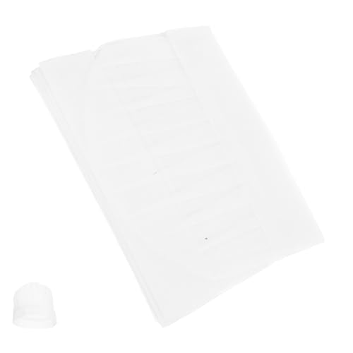 PRETYZOOM - PRETYZOOM 20stücke Einweg-kochmützen Runde Kuppelform für Damen Herren Küchenmütze Atmungsaktiv Haube zur Lebensmittelkonservierung Kochzubehör Gastgeschenk für Köche Gastgeber