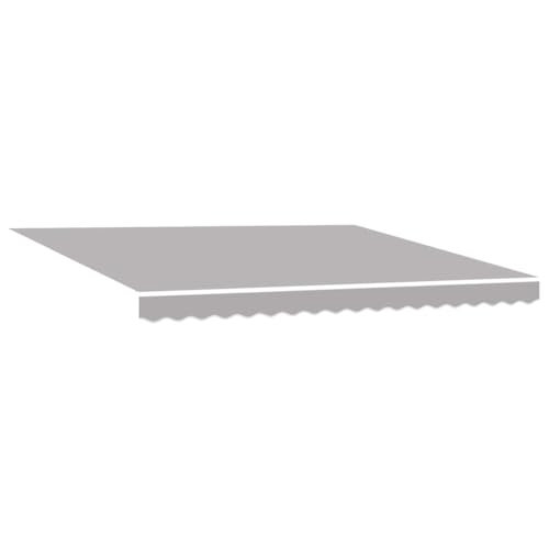 vidaXL Markisenstoff für 4 x 3m Rahmen in Hellgrau - Robuster und UV-beständiger Stoff, ideal für den Außenbereich. Perfekt für Zuhause, Gartenmarkisen, Terrassen, Balkone und Überdachungen. vidaXL Markisenstoff für 4 x 3m Rahmen in Hellgrau - Robuster und UV-beständiger Stoff, ideal für den Außenbereich. Perfekt für Zuhause, Gartenmarkisen, Terrassen, Balkone und Überdachungen.