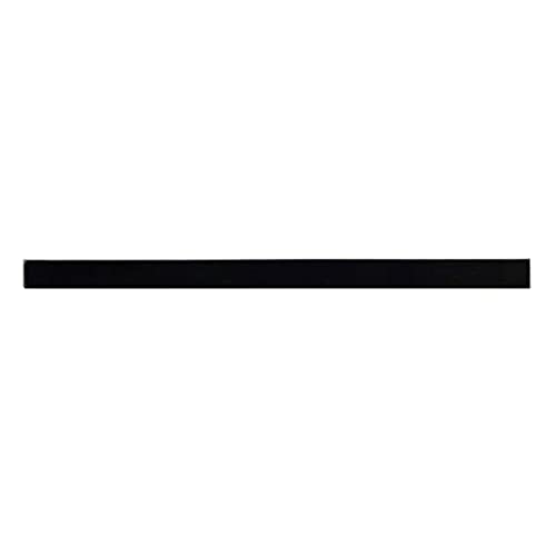 Apliques de pared largos de dormitorio LED modernos con tira de metal negro 2