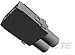 Connector Accessories Insert Straight Glass Filled Polycarbonate Gray Loose