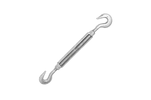 TB034IM05 Tensor Galvanizado en Caliente Gancho y Gancho, 3/4" x 9" miniatura 1