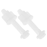 Boulons en plastique pour siège de toilette - fabriqués à partir de matériau pom, cette vis offre à la fois durabilité et praticité pour une utilisation durable, vis de fixation du couvercle de toilette