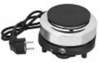 Fogão Elétrico, Fogão de Bancada Elétrico Portátil para Cozinha de Chá e Café Queimador de Placa de Aquecimento Único (plugue UE)