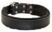 Dean & Tyler D and T Delight Leather Dog Collar, Fits Neck Size 24-Inch-28-Inch, Black