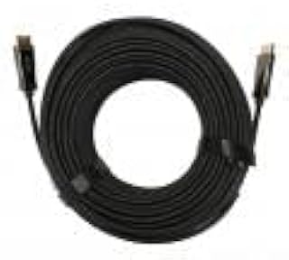 4K HD Multimedia Interface Cable, 4K HD Resolution Gold Plated Interface Plug and Play, Fiber Optic HD Multimedia Interface 2.1 Cable for Home Cinema (40m / 131.2ft)