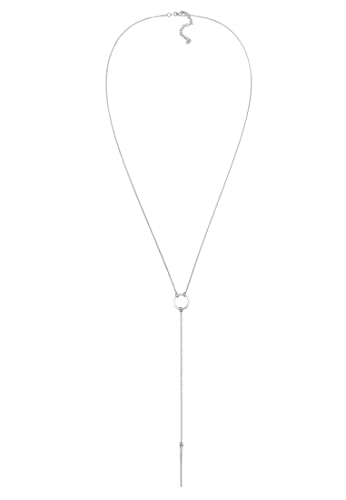 Collier en Y Elli bijou tendance minimaliste et chaîne géométrique basic - 3