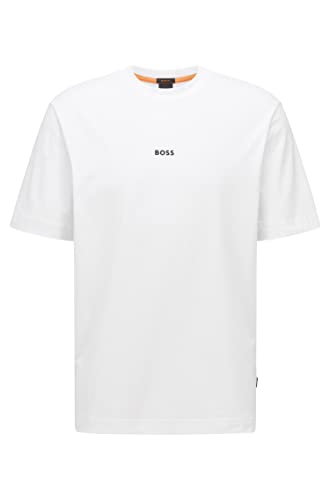 BOSS Herren Tchup 10216254 01 T Shirt, White100, L EU
