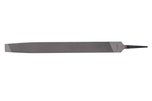 Century Drill & Tool – 04054 Mill Bastard Hand File – 12” Carbon Steel Construction with Steel Finish – Metal Working & Construction Projects