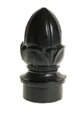 Image of Alumina Products, Inc. F8 Acorn Cast Aluminum Mailbox Finial Topper (fits a 3″ Pole)