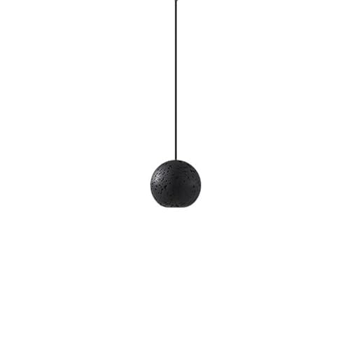 Lampe suspendue noire moderne d'exception avec finitions en cuivre chic