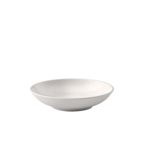 Villeroy & Boch Artesano Original Collection Pasta Bowl, Perfect for Pasta, Salads or Risotto Dishes, Premium Porcelain, Made in Germany, Rich, Creamy White, 16 oz Capacity, 9.25 in Diameter