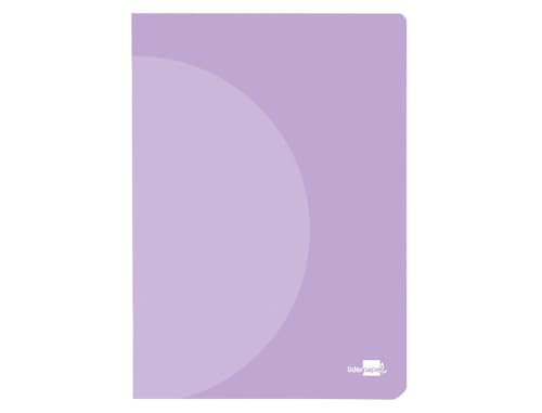 Liderpapel 360 Plastic Cover Notebook A4 48 Sheets 90 g/m2 5 mm with Double Margin Pastel Colours, Assortments - Image 2
