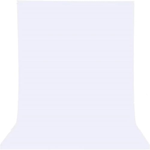 Fondo De Pantalla Verde Fondo for fotografía telón de Fondo Tela Papel múltiples Colores Estudio Fond Foto sólido Pantalla Verde Muselina para Grabar VíDeo FotografíA Y TelevisióN(White,2500x3000mm)