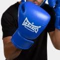 Miniatura 2 de Geezers Boxing, Guantes de boxeo TRG de cuero de alta calidad, guantes de boxeo con velcro, guantes de boxeo para hombre y mujer, ideales para saco