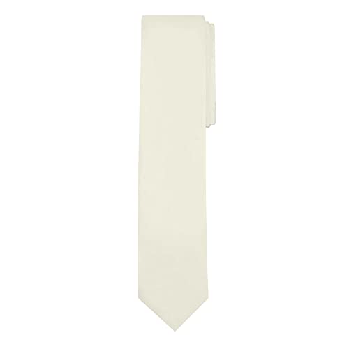 Image of Jacob Alexander Men's Skinny Width 2 inch Solid Color Tie