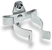 Triton Products Extended Spring Clip Pegboard Hook, Pack of 5, Silver