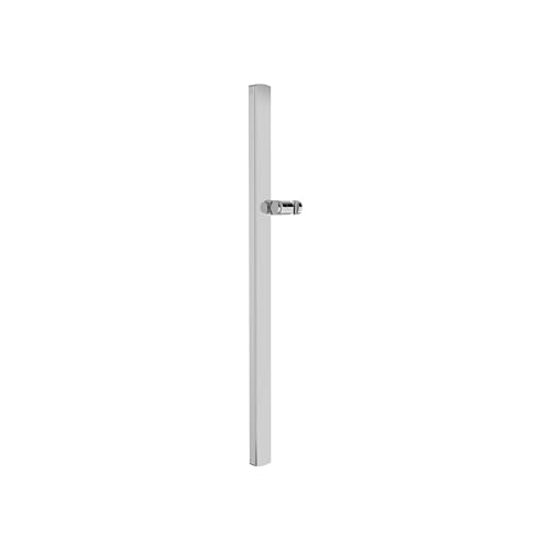 Duravit barre de douche universelle, barre de douche avec support de douchette réglable en hauteur, barre de douche (810 mm), chromé