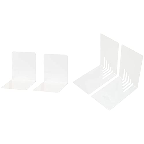 Wedo 1021100 Reggilibri in Metallo, Larghi, 14 x