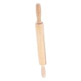 CIYODO Wooden Rolling Pin for Baking Nonstick Roller for Noodles Pizza Cookies Pastries Smooth Finish Elegant Kitchen Tool Easy to Clean for All Baking Needs