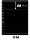Prinz 100 pages classeur timbre 4 bandes hauteur 58 mm system 6074