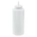 Winco 6-Piece Squeeze Bottles, 12-Ounce, Clear
