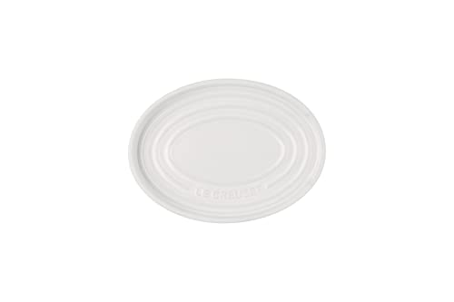 Le Creuset Descanso para Colher Oval Cerâmica Branco