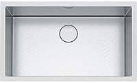 PS2X110-30 Professional 2 32-1/2 Inch Undermount Single Basin Stainless Steel Kitchen Sink