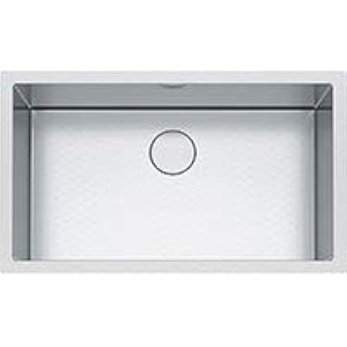 Franke PS2X110-30 Professional 2 32-1/2 Inch Undermount Single Basin Stainless Steel Kitchen Sink