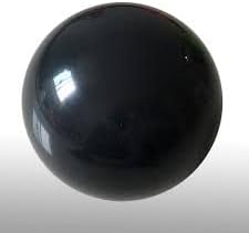 Paintballs - 68 Cal - 200 Balls PVC/Nylon Riot Balls Self Defense Less Lethal Practice Paintball Black Solid Paintballs