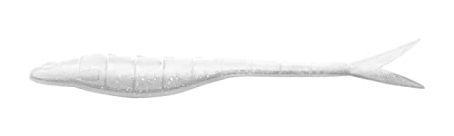 Googan Baits Dardo Unisex de 7 Pulgadas, sábalo Perla Blanca, Multicolor, Talla única