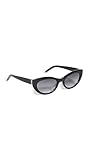 Saint Laurent Lunettes de Soleil SL M115 Black/Grey Shaded 54/20/140 femme