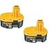 DeWalt DC9091-2 14.4 Volt XRP 2.4 Amp Hour NiCad Pod Style Battery