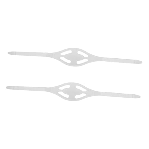 Mipcase Silicone Diving Goggle Strap 2 Pack Easy to Replace for Adult Men's Swim Goggles Snorkeling Mask