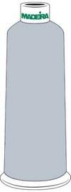 Madeira Rayon Embroidery Thread 5500yd Cone GRAY Color: 1151